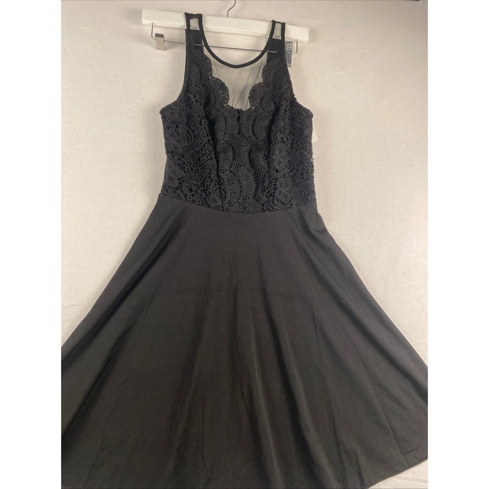 Grace Karin Black‎ Lace Bodice Sleeveless A-Line Cocktail Dress New NWT